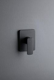 Allen Brau Смеситель для душа Infinity X1 5.21015-31 (с внутренней частью, 1 выход) черный матовый – фотография-2