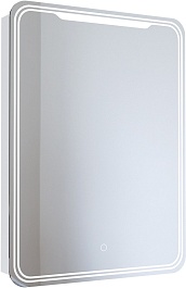 Mixline Зеркальный шкаф Виктория 60 R белый – фотография-1