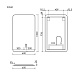 Sancos Зеркало Ray 60/100 c подсветкой RA600 – картинка-10
