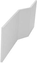 Excellent Экран для ванны BeSpot 160 R фронтальный – фотография-1