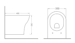 Timo Унитаз подвесной REKO TK-203 – фотография-7