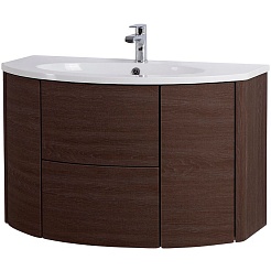 Cezares Тумба с раковиной Eden 90 rovere scuro soft раковина 50177 – фотография-1