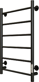 Aringa Полотенцесушитель электрический Честер 80x50 AR03015BL черный – фотография-2