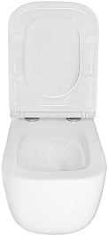 Azario Унитаз подвесной Fote AZ-116-UQ3 безободковый белый – фотография-9