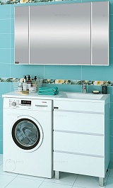 СанТа Мебель для ванной Марс 56 R напольная – фотография-1