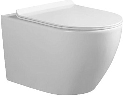 Ceruttispa Унитаз подвесной Clio Aria Tornado CT10582 белый – фотография-1