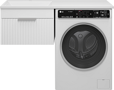 Brevita Тумба под раковину Enfida 60 подвесная под стиральную машину белая