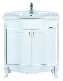 Misty Мебель для ванной Дайна 85 белая – фотография-2