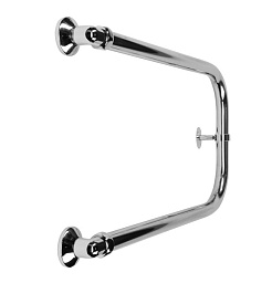 Terminus Полотенцесушитель водяной П-образный, бесшовная труба, П Б/Ш 320*600 – фотография-2