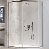 RGW Душевой уголок Passage PA-86 100x120 профиль хром стекло прозрачное