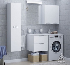 Corozo Тумба с раковиной Алиот 120 подвесная L – фотография-4