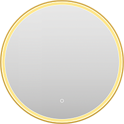 Brevita Зеркало Pluto 60 золото – фотография-2