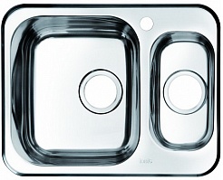 Iddis Мойка из нержавеющей стали Strit STR60SXi77 полированная – фотография-1