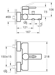 Vitra Смеситель Pure A42381EXP – фотография-2