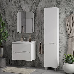 Volna Мебель для ванной Volna 60.2Y подвесная белая – фотография-3