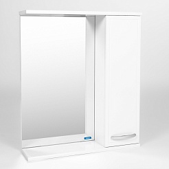 Viant Зеркальный шкаф Милан 60 R белый – фотография-2