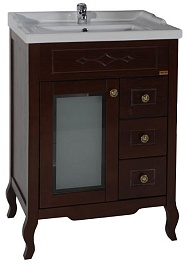 ASB-Woodline Тумба под раковину Флоренция Квадро 60 бук тироль – фотография-1