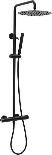 Allen Brau Душевая стойка Liberty 5.33007-31 черный матовый – фото-1