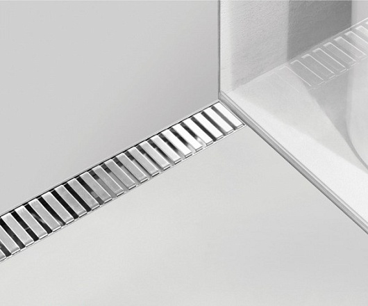 Alcaplast Решетка "Line 550L" глянцевая – картинка-3