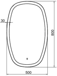 Comforty Зеркало Космея 50 – фотография-5