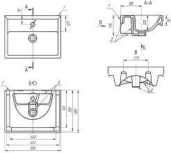 Dreja Тумба с раковиной Tiny 50 – фотография-8