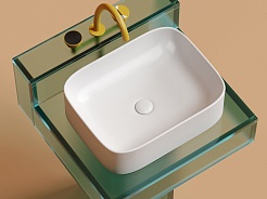 Ceramicanova Мебельная раковина Element 50 CN6052MW белый матовый – фотография-8