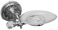 Art&Max Мыльница Barocco Crystal AM-1786-Cr-C