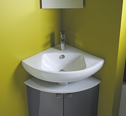 Jacob Delafon Раковина Odeon Up E4733 угловая – фотография-5