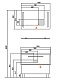 Акватон Тумба с раковиной "Турин 100" с белой панелью – фотография-12