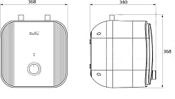 Ballu Накопительный водонагреватель Capsule Plus U BWH/S 15 – фотография-2
