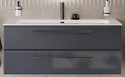 BelBagno Мебель для ванной Eco Cer-N 120 CZR-8073-120 grafito ручки чёрные – фотография-2