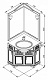 Aquanet Мебель для ванной "Луис 70" угловая белая (167691) – картинка-22