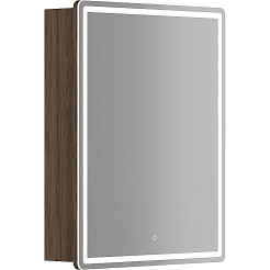 Sancos Зеркало-шкаф Mirror 60 с подсветкой MI60ECH дуб чарльстон – фотография-1