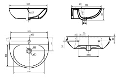 IFO Раковина "Frisk" RS020550000 – фотография-7