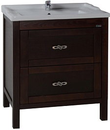 ASB-Woodline Тумба под раковину Римини 80 бук тироль – фотография-1