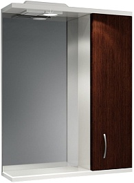 Какса-а Зеркальный шкаф Венге 55 R – фотография-1