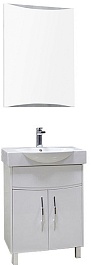 Акватон Мебель для ванной "Инфинити 65 Н" белая – фотография-1
