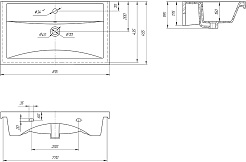 СанТа Мебель для ванной Марс 80 белая – фотография-13