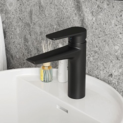 Teymi Смеситель для раковины Kati T10219 черный матовый – фотография-9