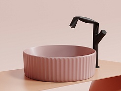 Ceramicanova Мебельная раковина Element 36 CN6057MP розовый матовый – фотография-6