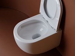 Ceramicanova Подвесной унитаз UP Rimless CN4007 белый – фотография-8