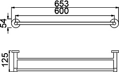 Timo Полотенцедержатель Saona 13056/03 – фотография-2