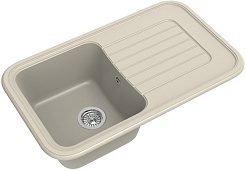 Ewigstein Мойка кухонная Antik 60F бежевый – фотография-1
