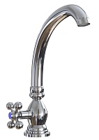 Mixline Смеситель для раковины/мойки 1/2 керамический ML07-05 моно под гайку (без подводки)