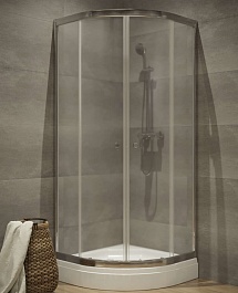 Triton Душевой уголок Альфа-хром 90/90 Щ0000051621 – фотография-2