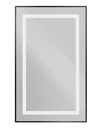 BelBagno Зеркало SPC-KRAFT-500-800-SENS-NERO – фотография-1