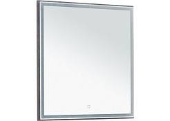 Aquanet Комплект мебели Беркли 80 белый глянец/дуб рошелье – фотография-4