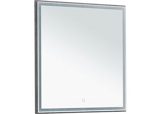 Aquanet Комплект мебели Беркли 80 белый глянец/дуб рошелье – фотография-4