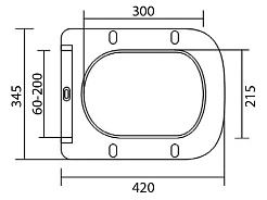 BelBagno Унитаз подвесной Due BB3103CHR/SC – фотография-5