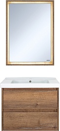Brevita Мебель для ванной Dallas 60 дуб галифакс – фотография-1